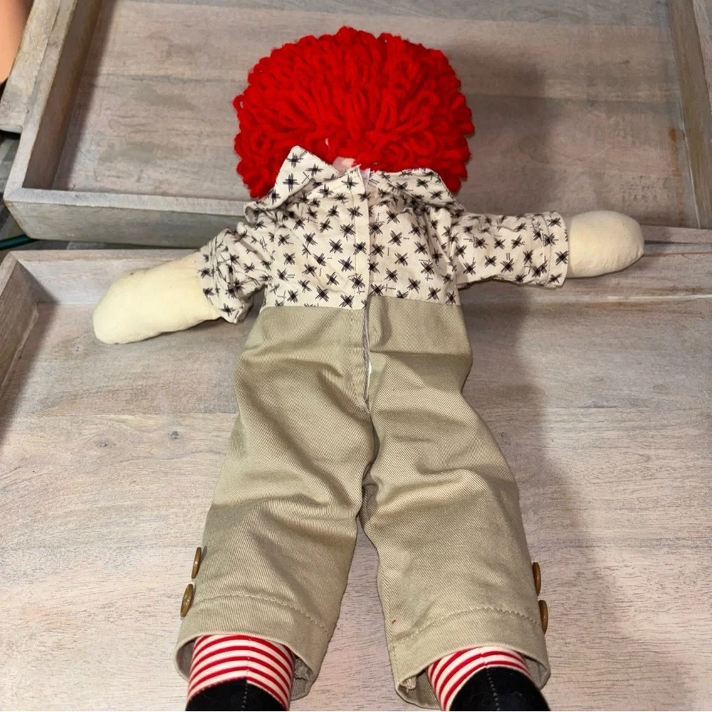 raggedy Andy vintage handmade  18 inches tall‎